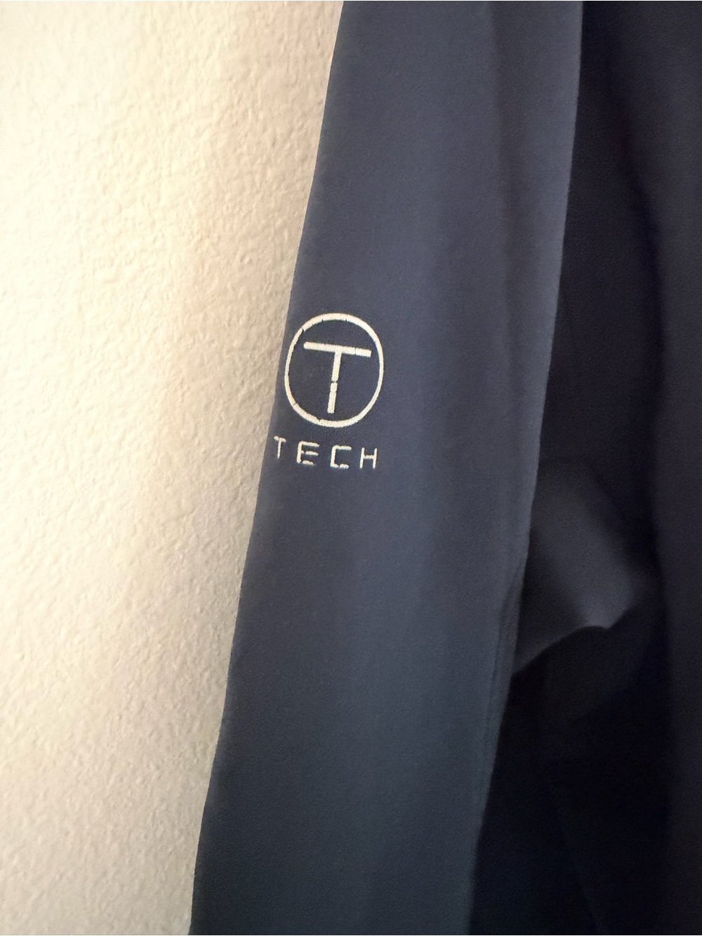 Men's Navy Softshell Jacket - Picture 3 of 3